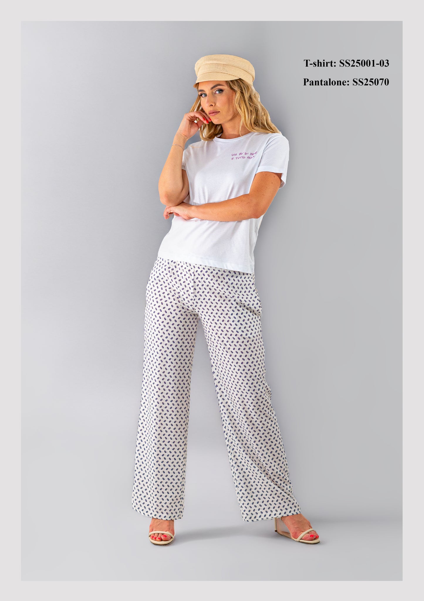 T-Shirt in Jersey fisso