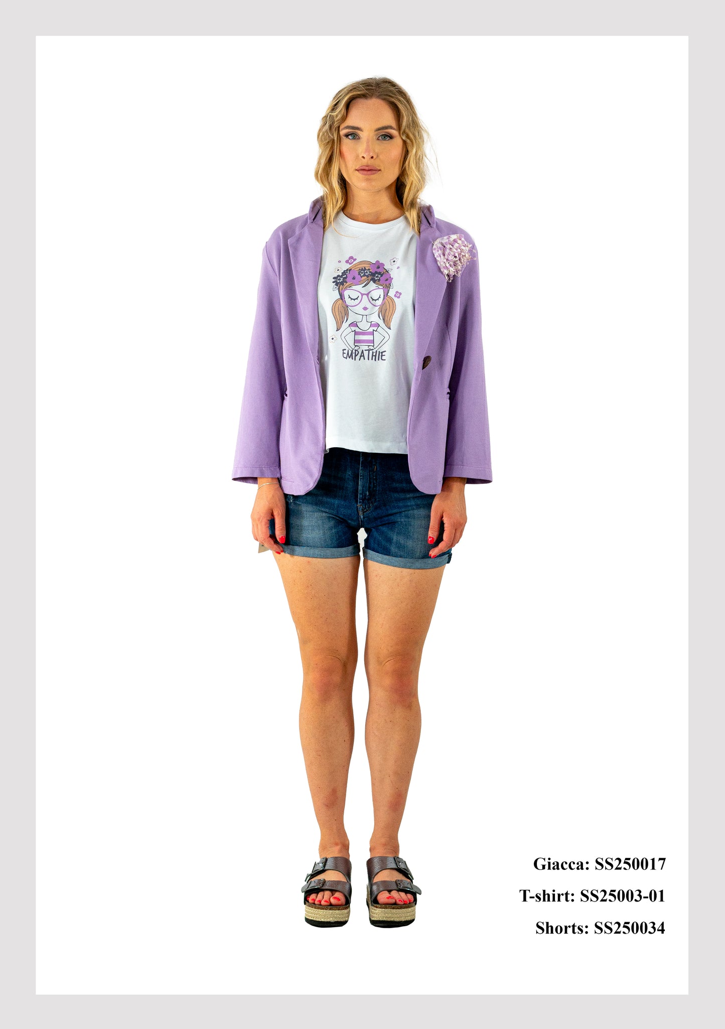 T-Shirt in Jersey fisso