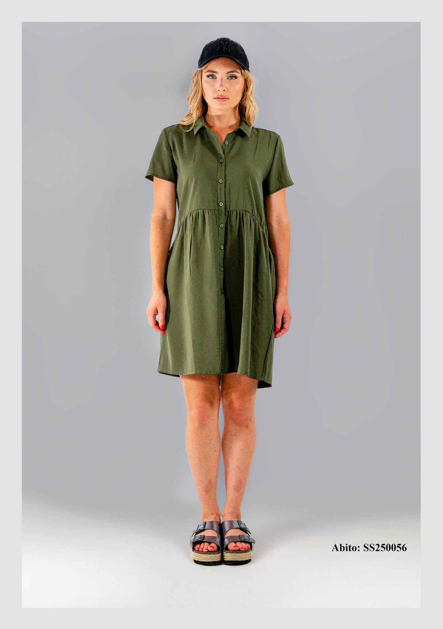 Abito in chemisier corto