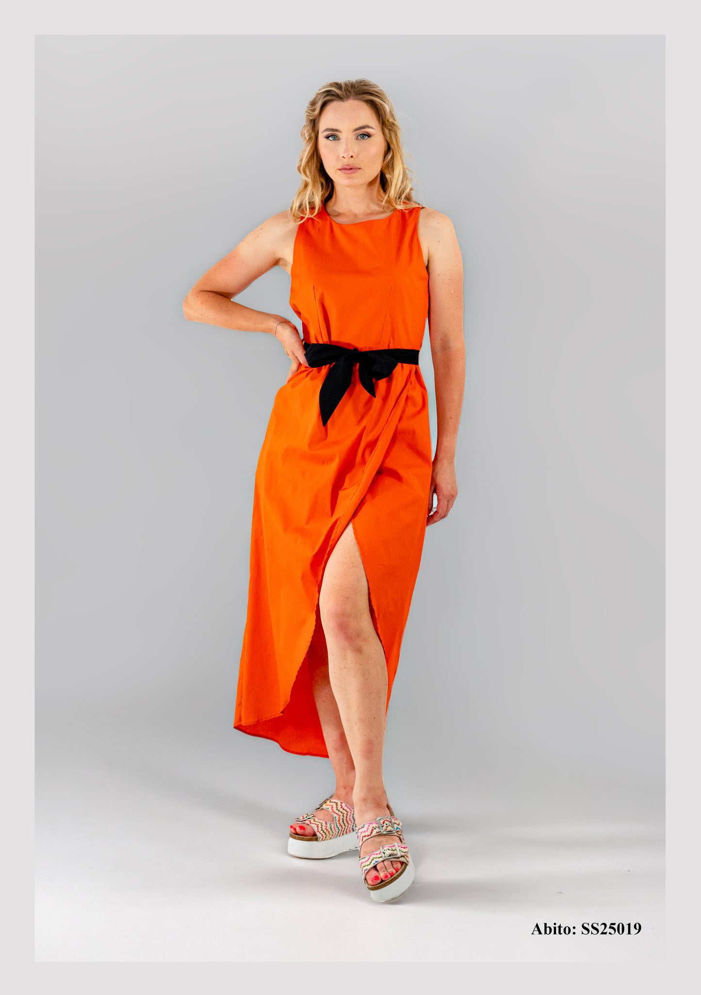 Abito in cotone popeline