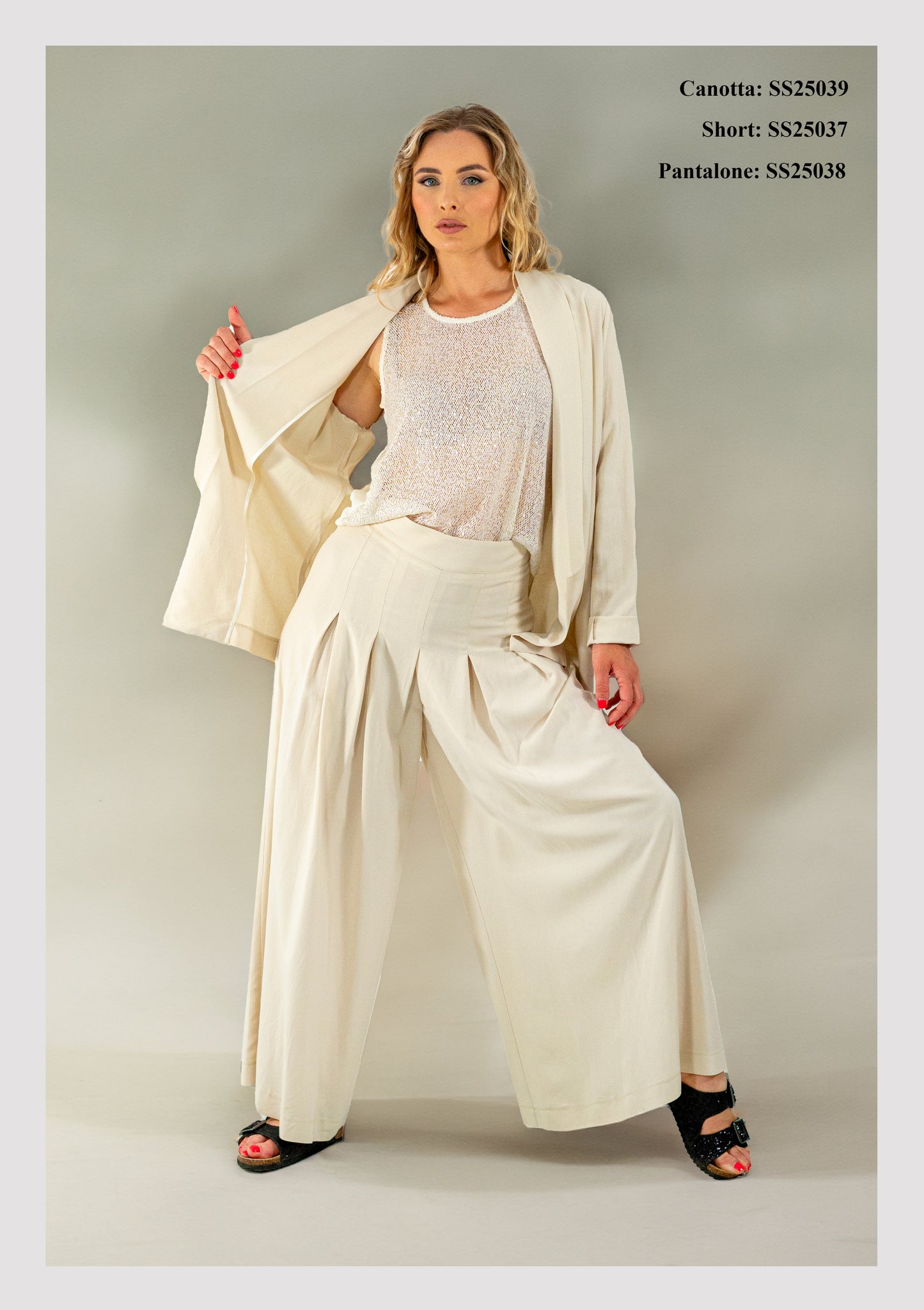 Giacca in lino - viscosa