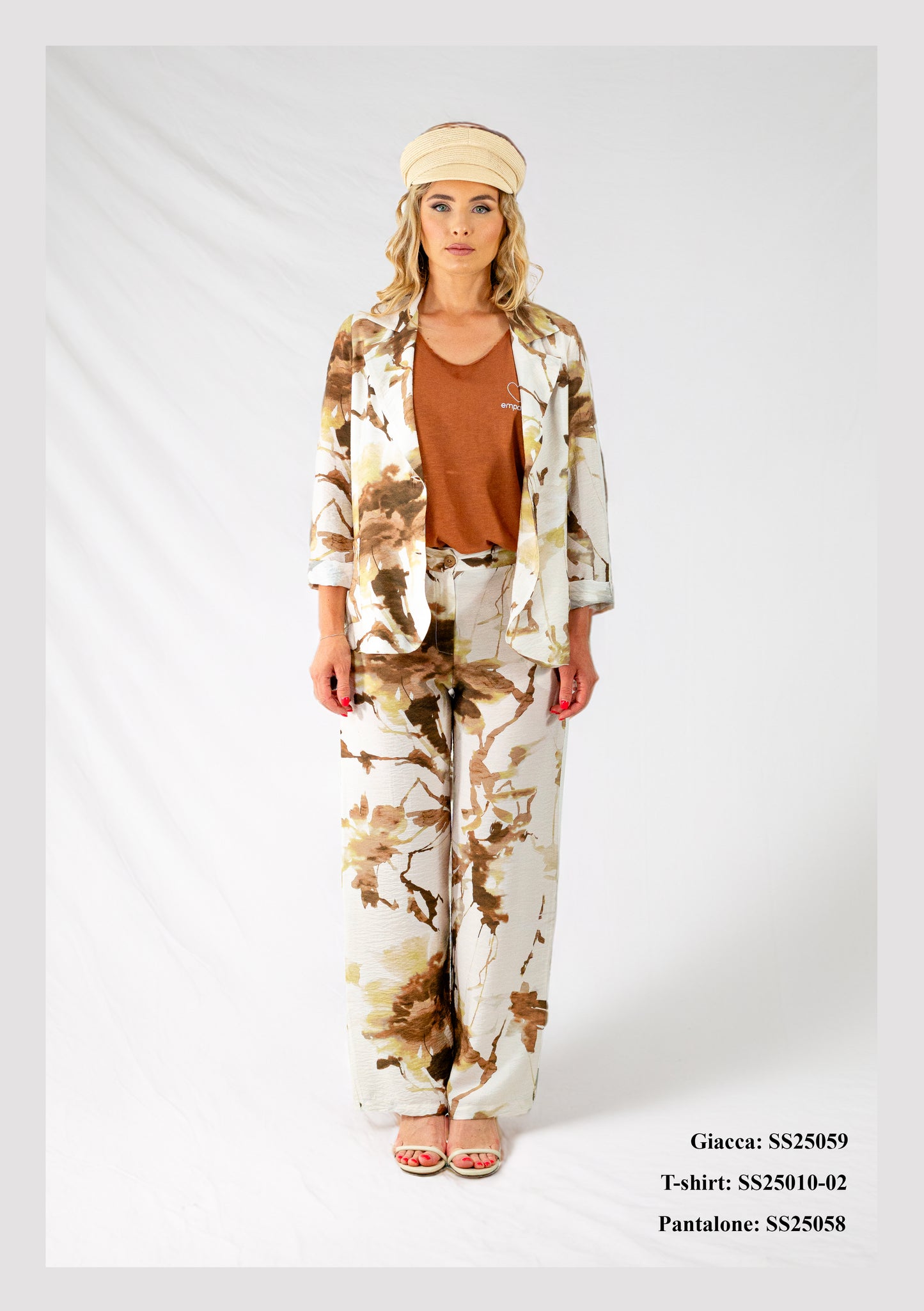 Pantalone a palazzo tessuto Bollito