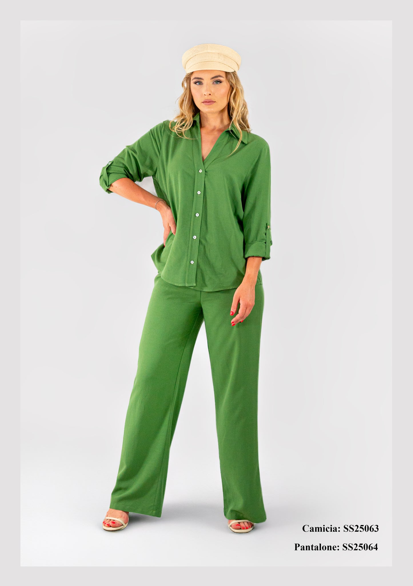 Camicia maniche corte in lino