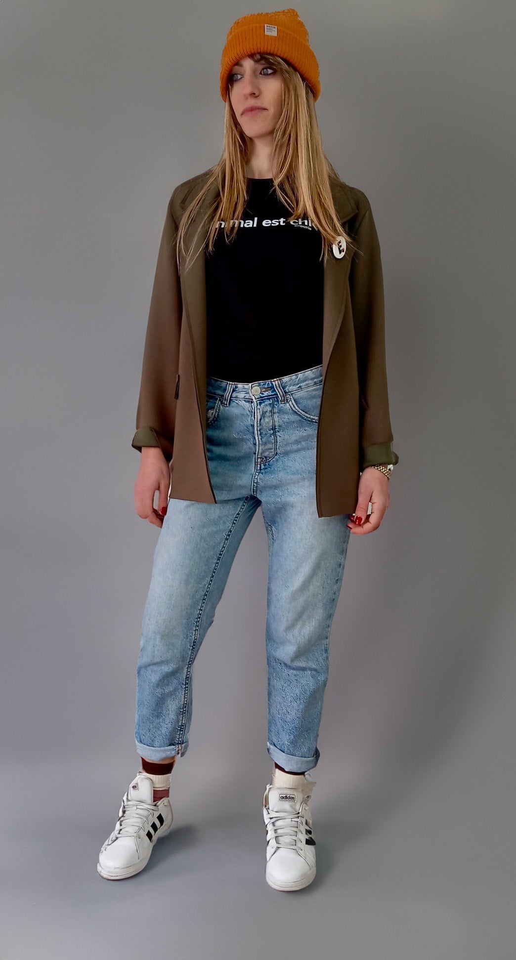 T-shirt mezze maniche in cotone 100x100