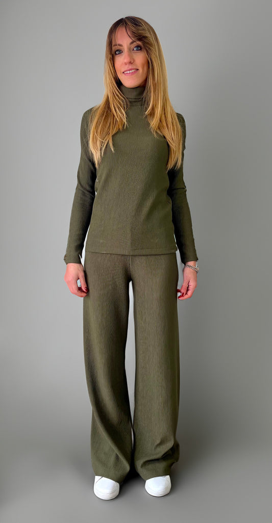 Pantalone in costina